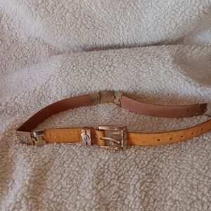 Versace Ostrich Belt